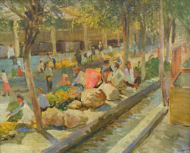 Базар в Оше