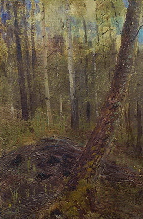 В лесу
